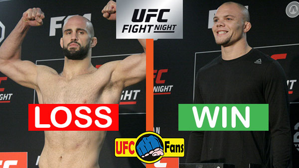 Volkan Oezdemir contre Anthony Smith