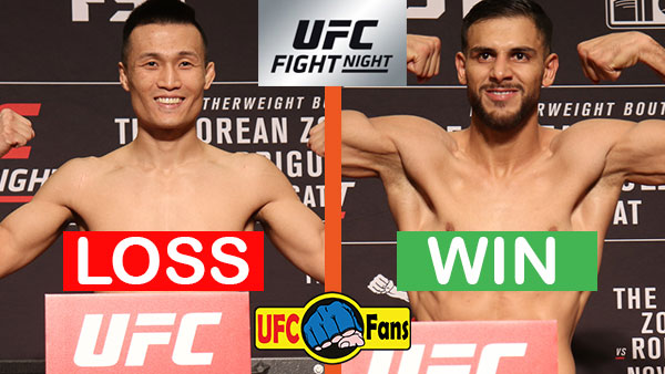 UFC Fight Night 139 - Chan Sung Jung contre Yair Rodriguez