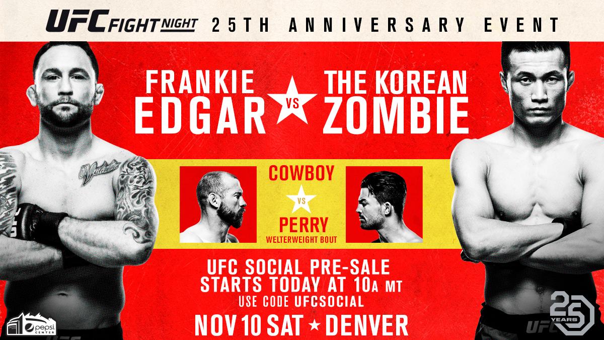 Poster/affiche UFC Denver