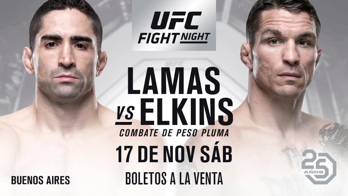 Poster/affiche UFC Bueno Aires