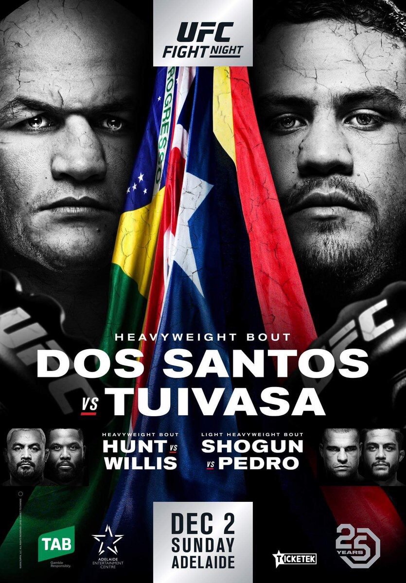 Poster/affiche UFC Adelaide