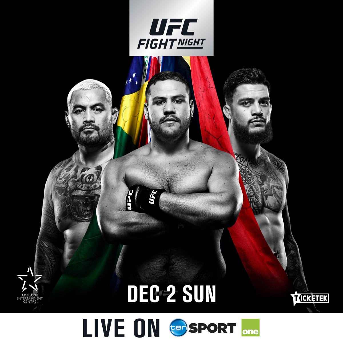 Poster/affiche UFC Adelaide