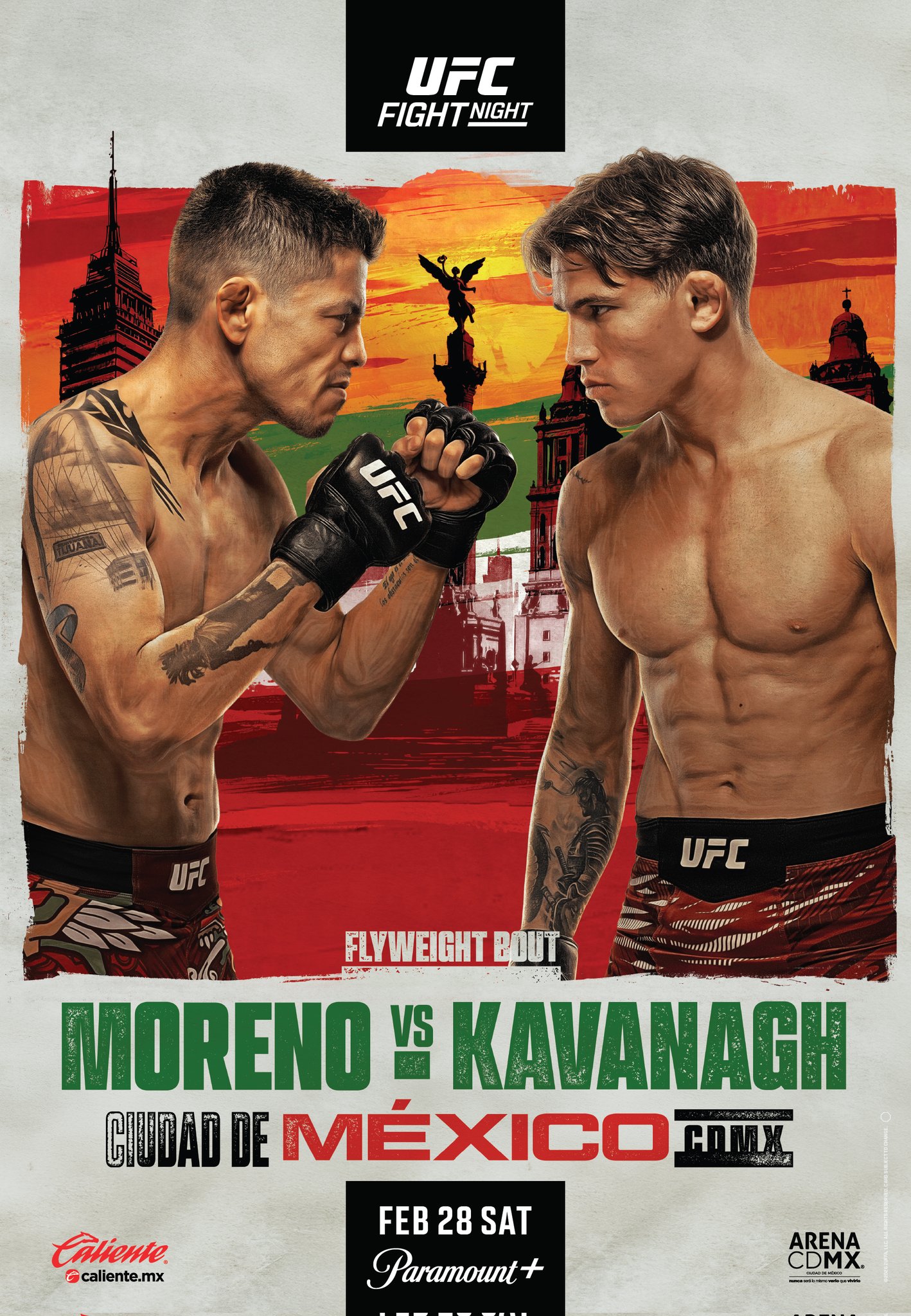 UFC Fight Night 268 - Mexico - Poster et affiche