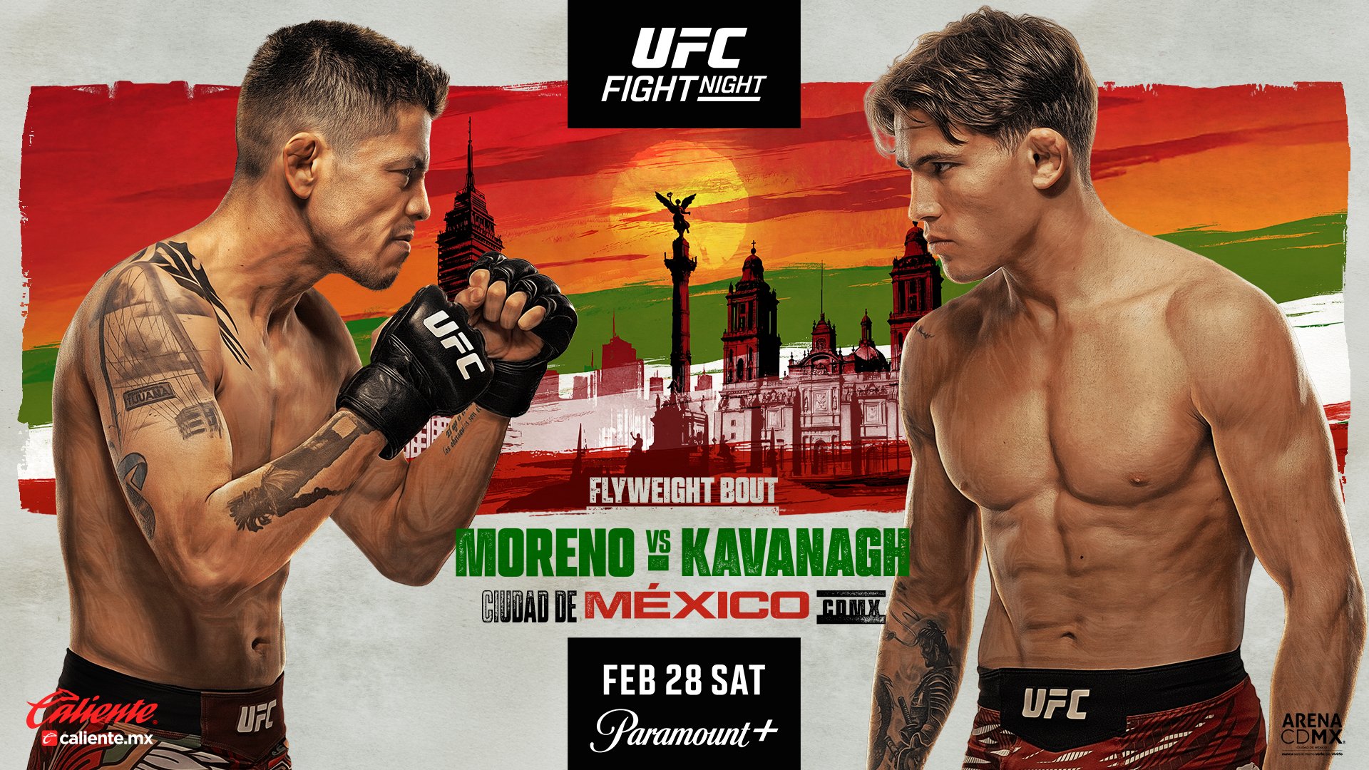 UFC Fight Night 268 - Mexico - Poster et affiche