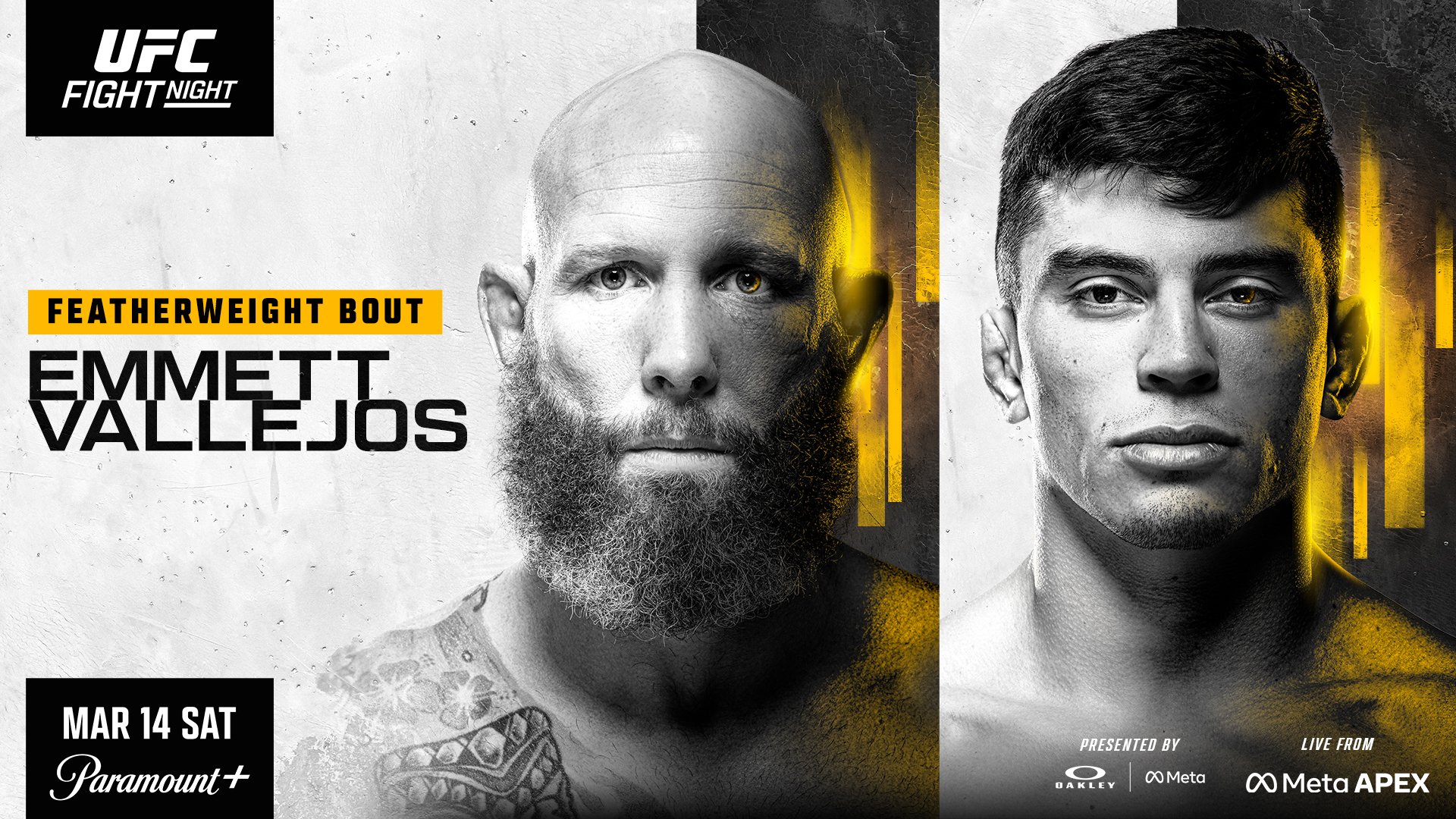 UFC Fight Night 269 - Las Vegas - Poster et affiche