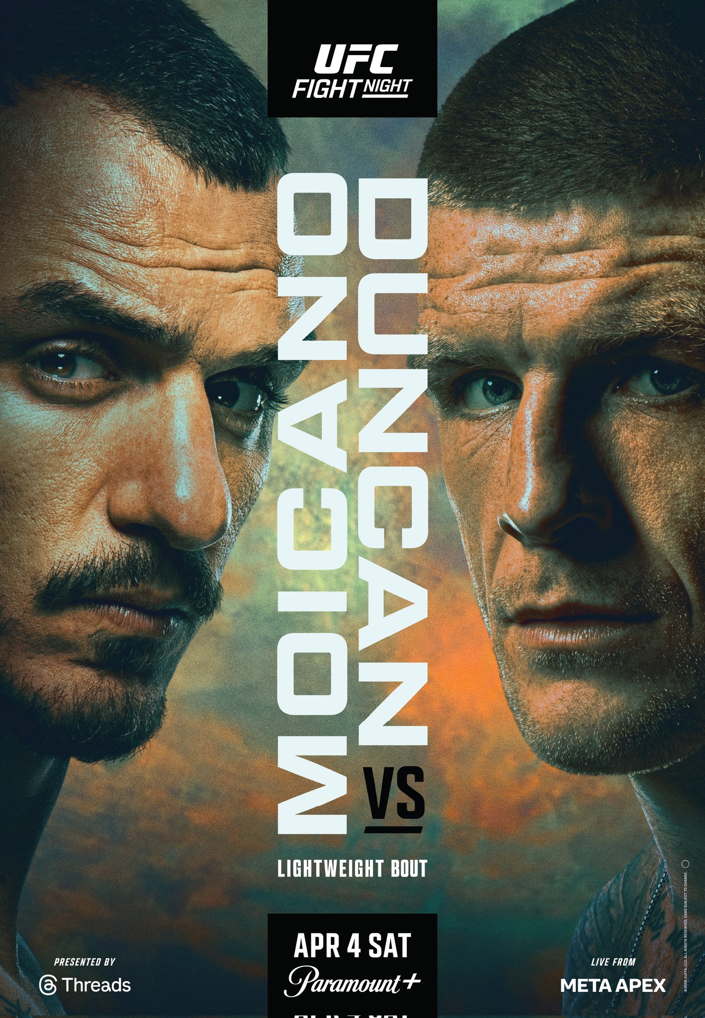UFC Fight Night 272 - Las Vegas - Poster et affiche