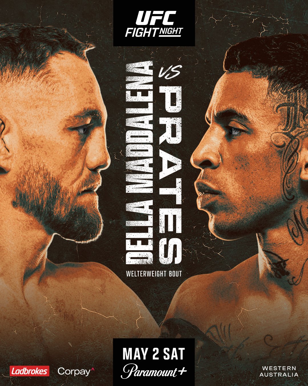 UFC Fight Night 275 - Perth - Poster et affiche