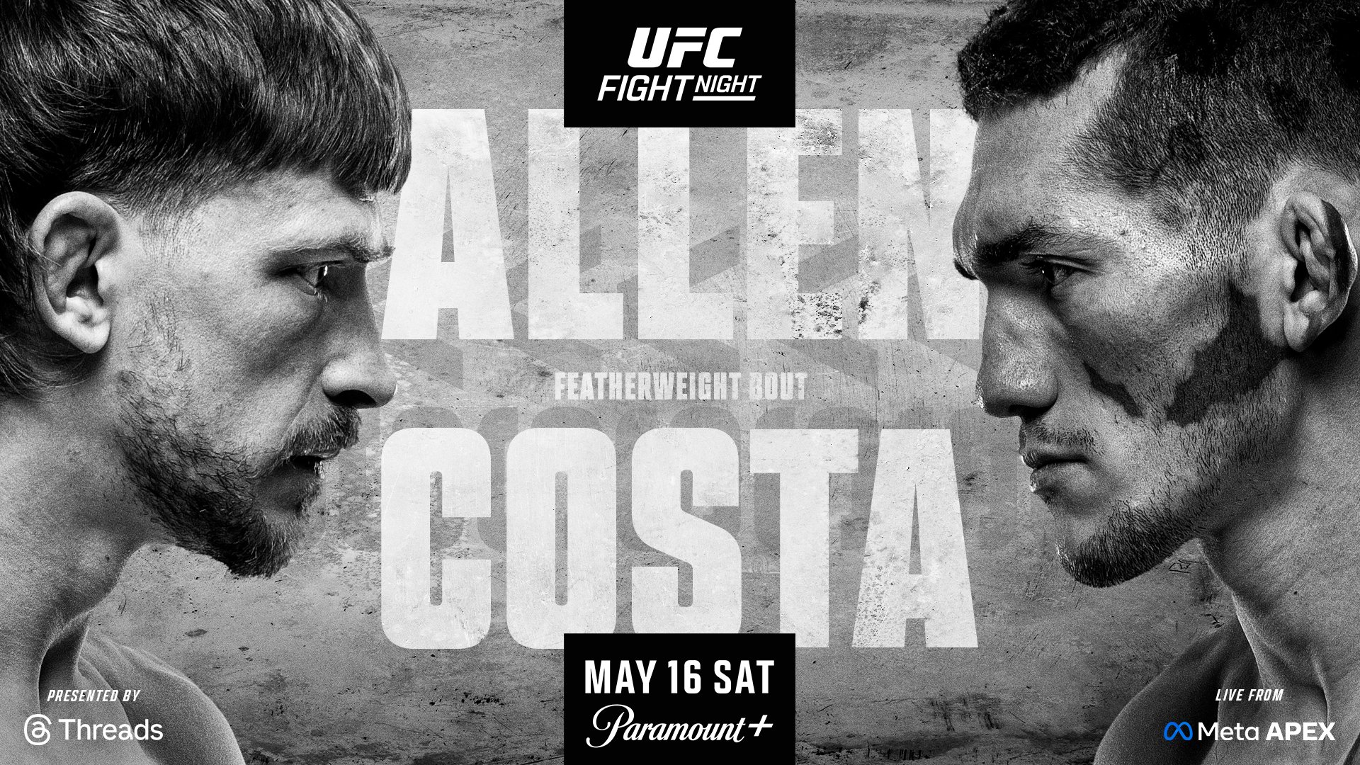 UFC Fight Night 276 - Las Vegas - Poster et affiche