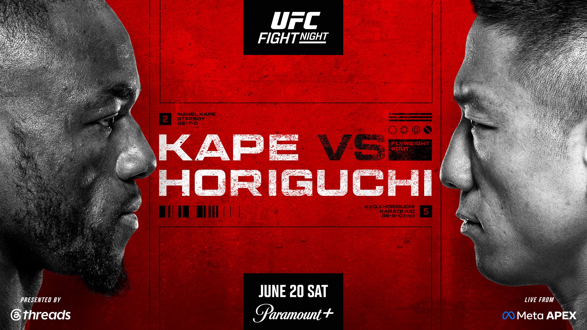 UFC Fight Night 279 - Las Vegas - Poster et affiche