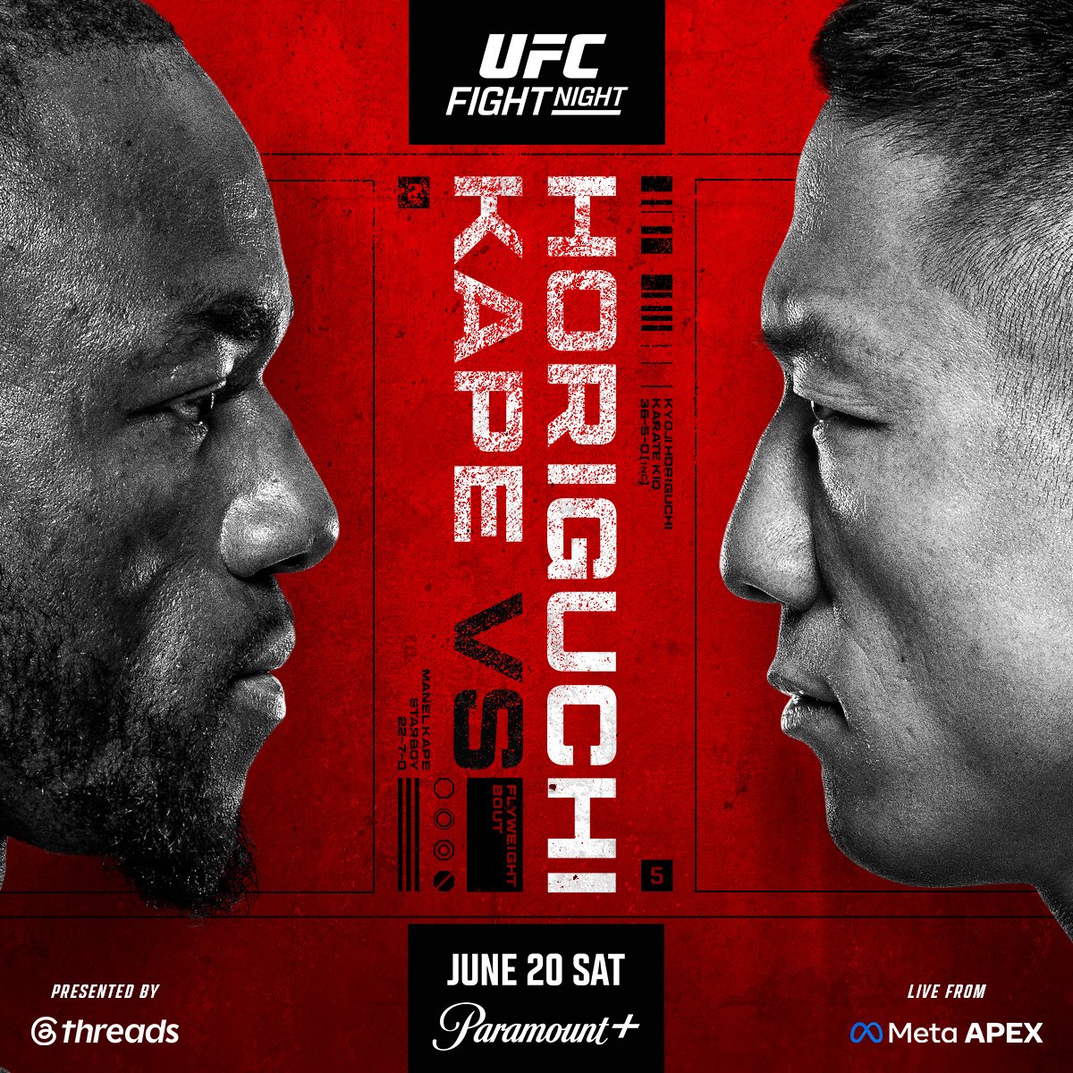 UFC Fight Night 279 - Las Vegas - Poster et affiche