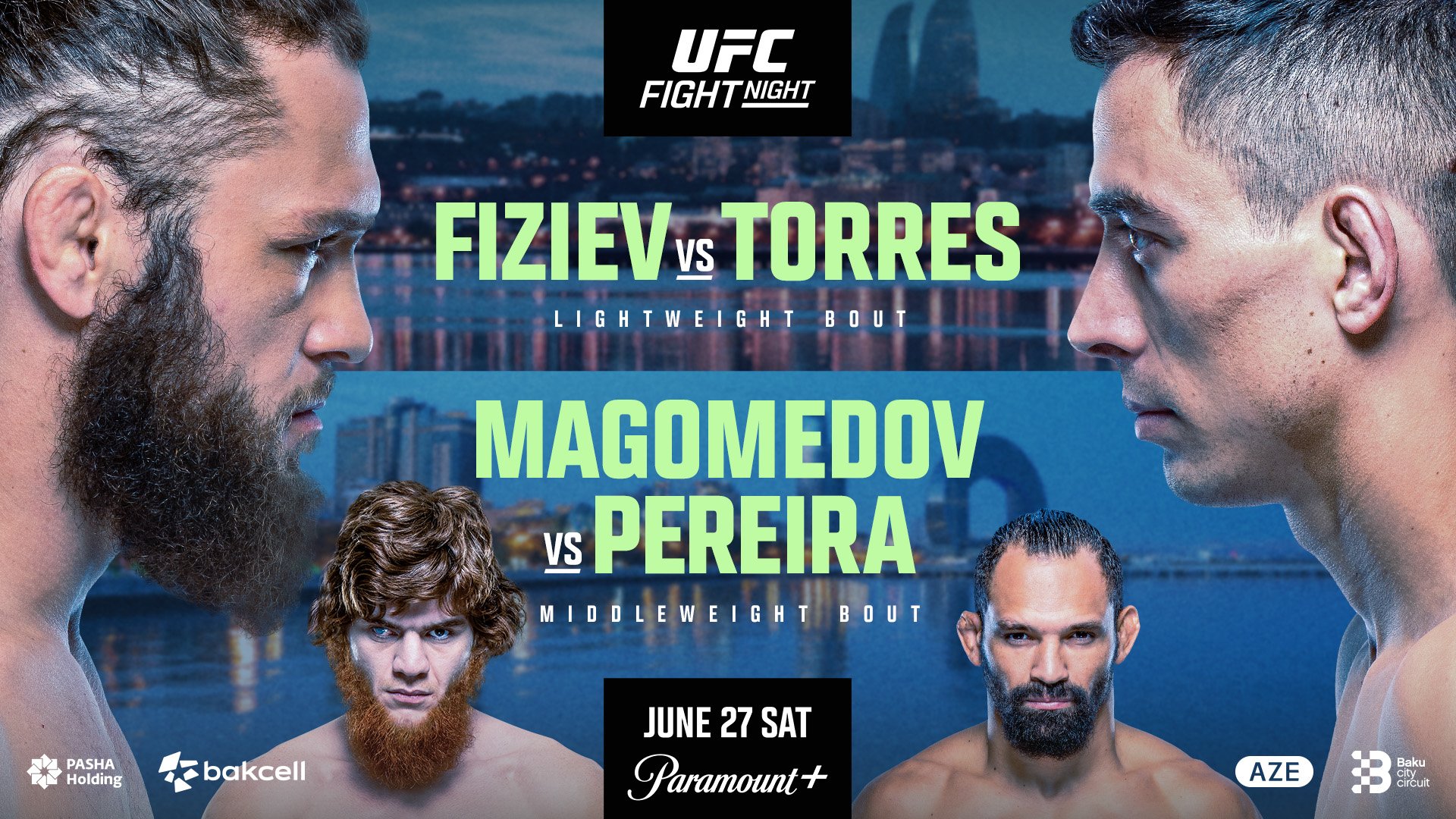 UFC Fight Night 280 - Baku - Poster et affiche