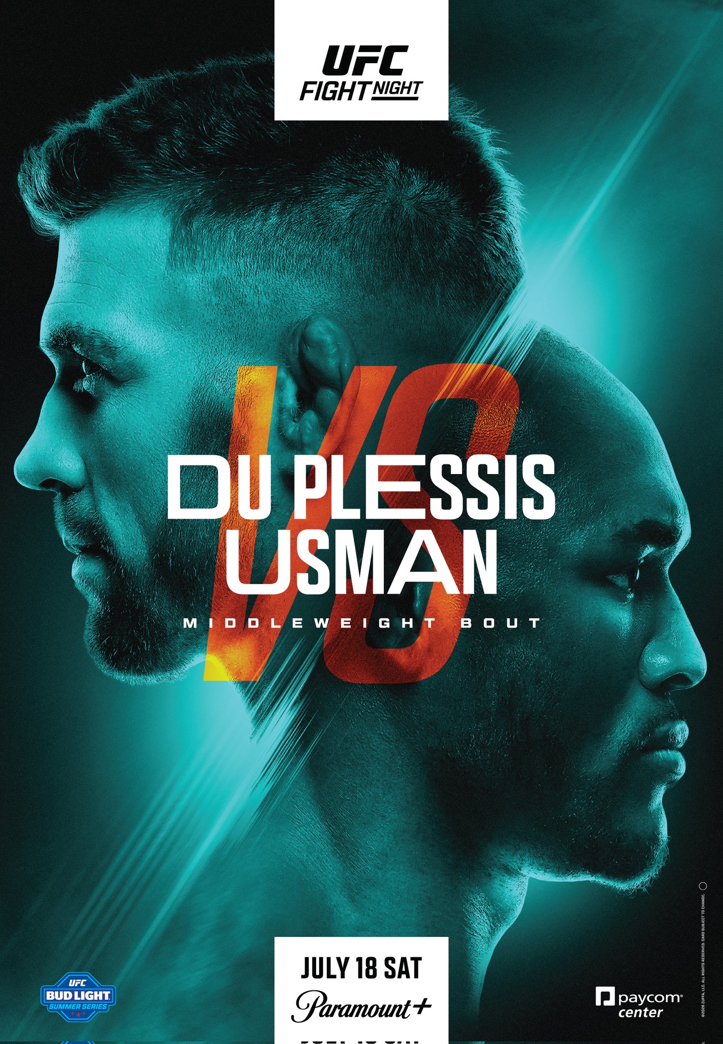 UFC Fight Night 281 - Oklahoma City - Poster et affiche