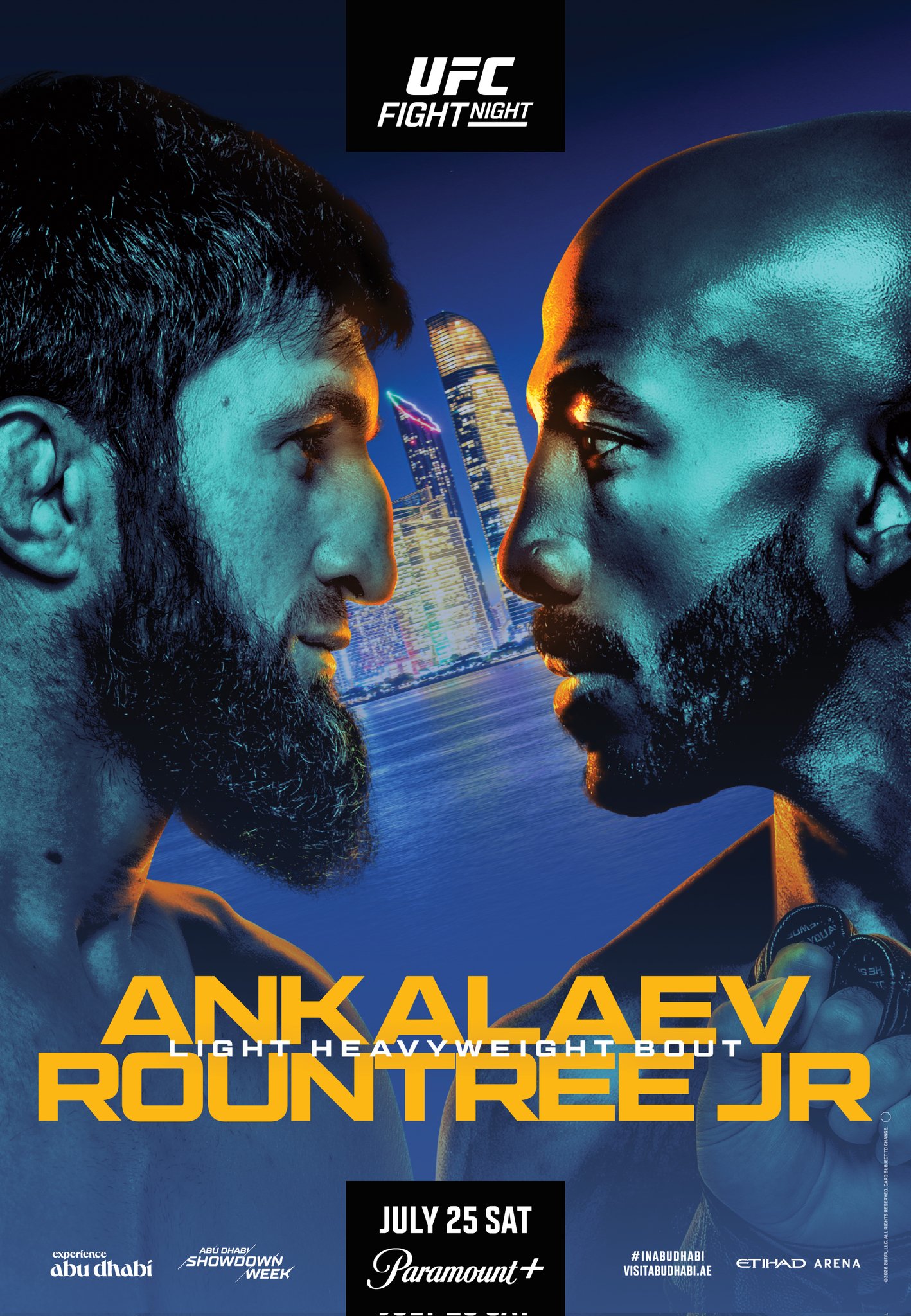 UFC Fight Night 282 - Abu Dhabi - Poster et affiche