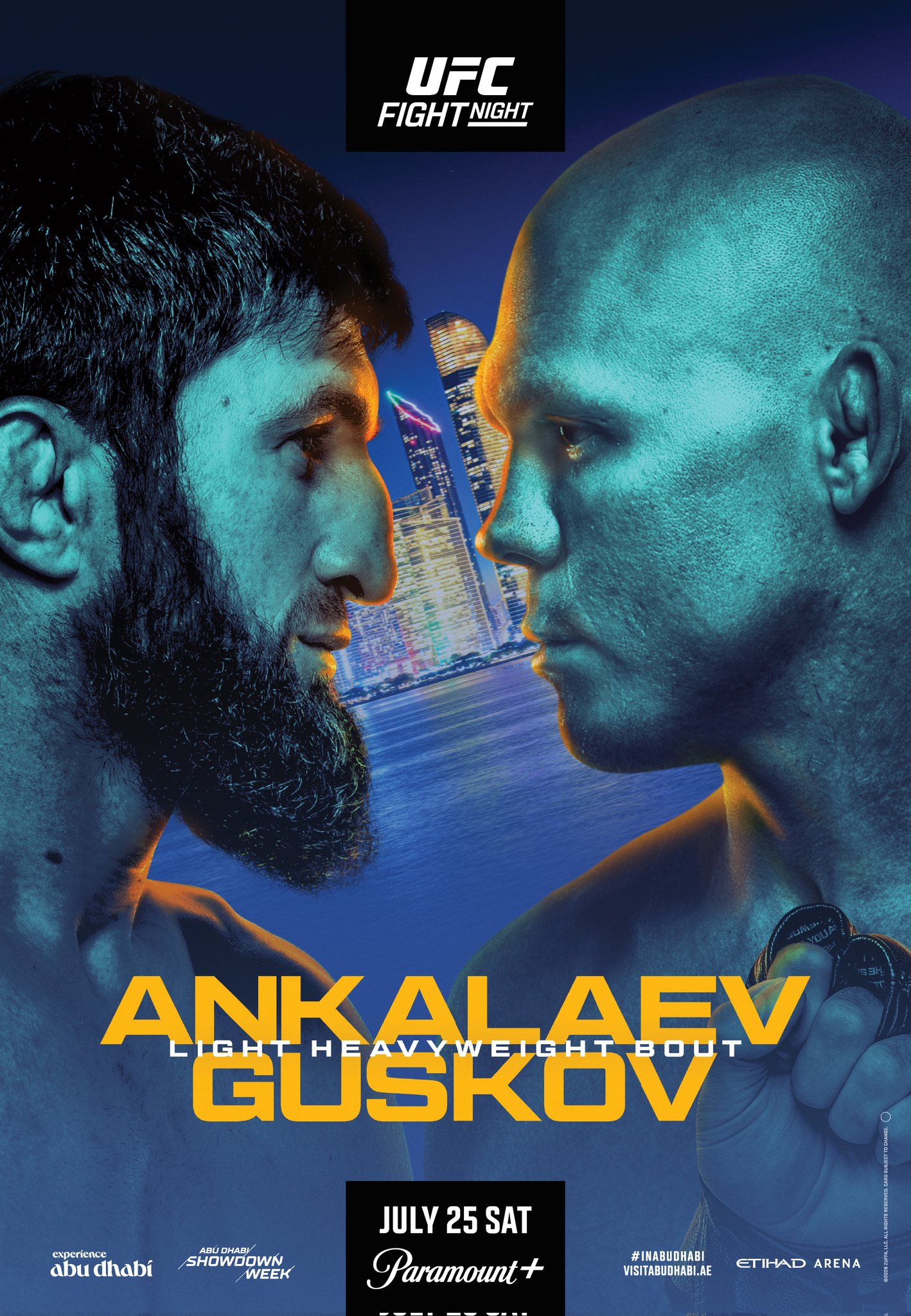 UFC Fight Night 282 - Abu Dhabi - Poster et affiche