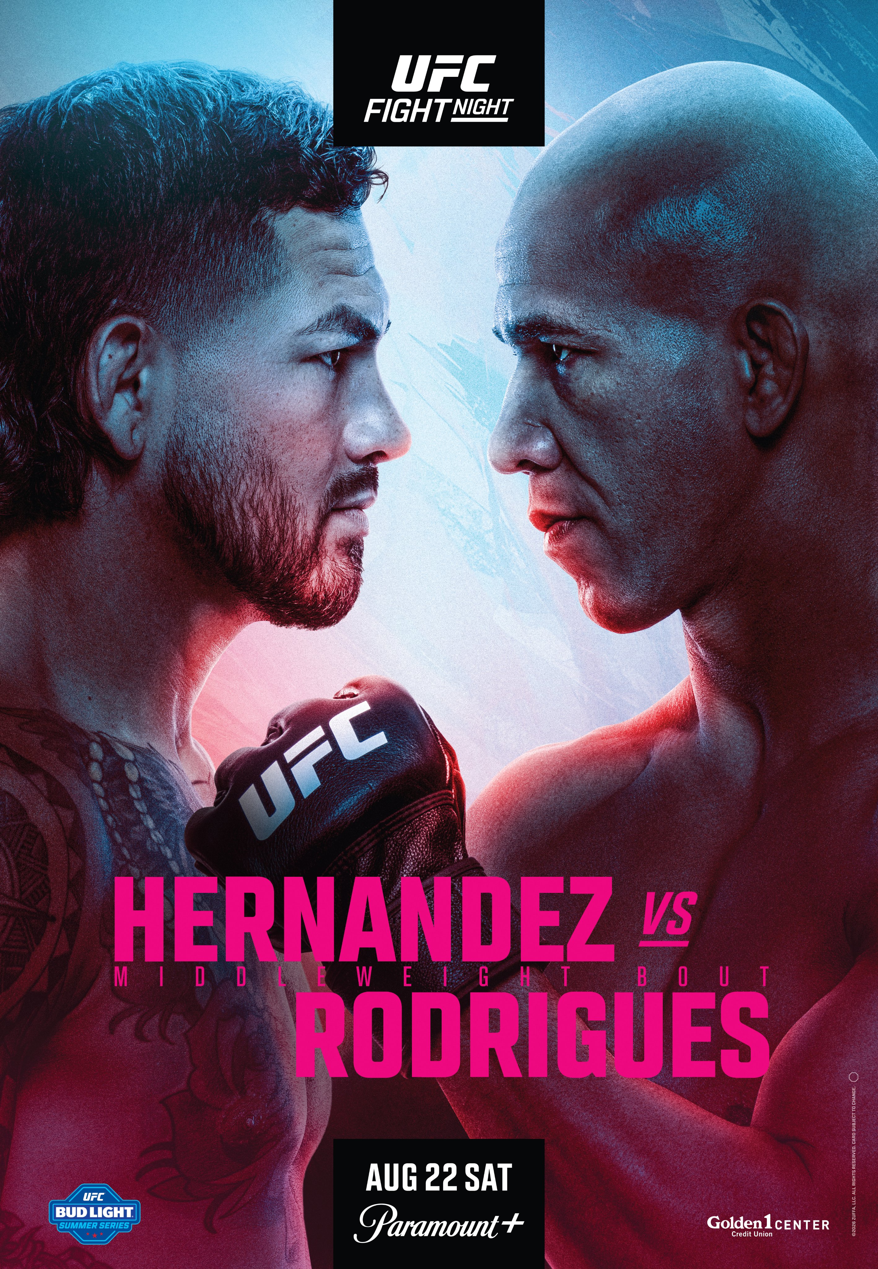 UFC Fight Night 285 - UFC Sacramento - Poster et affiche