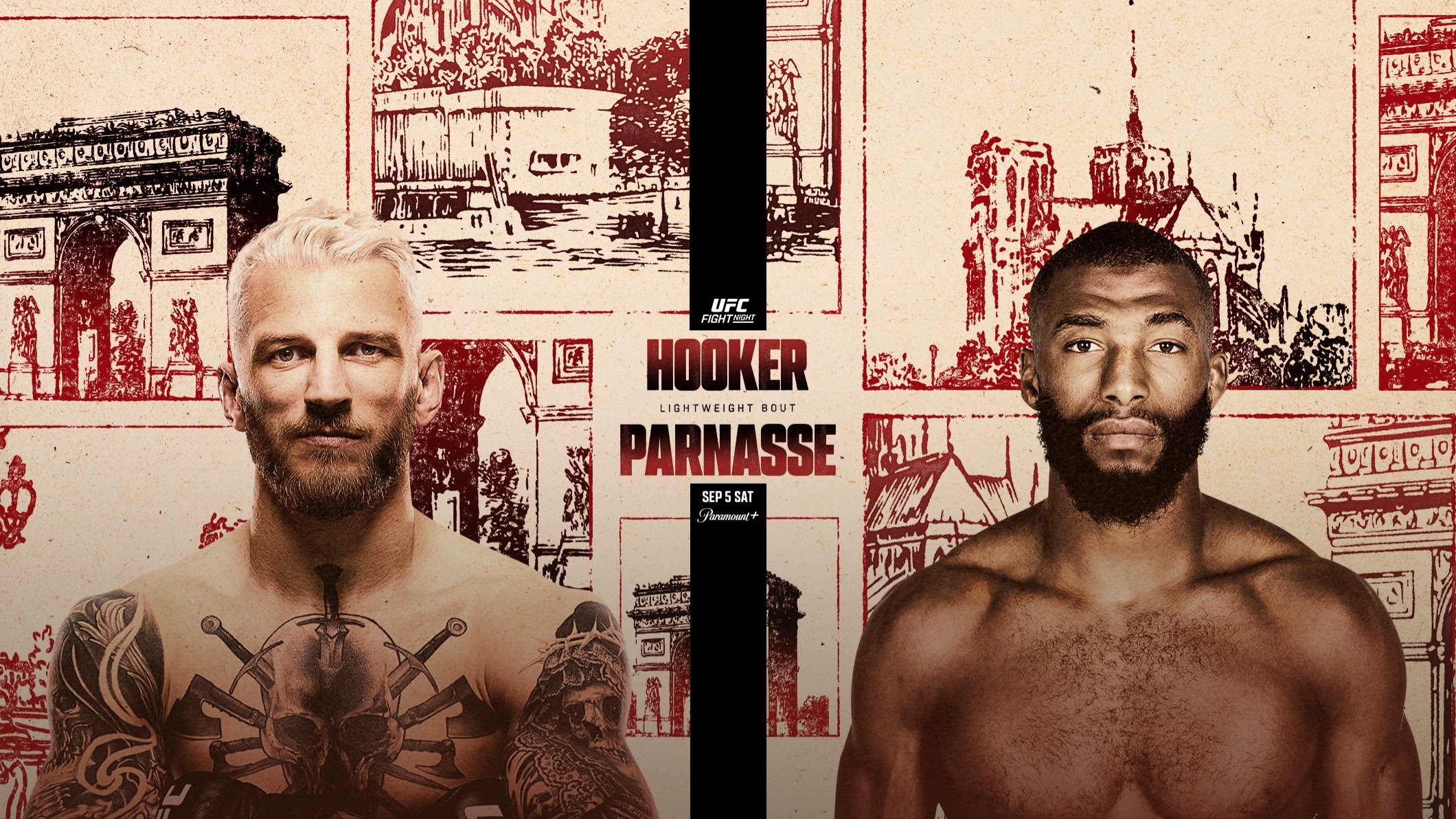 UFC Fight Night 287 - Paris - Poster et affiche