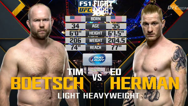 Tim Boetsch vs. Ed Herman