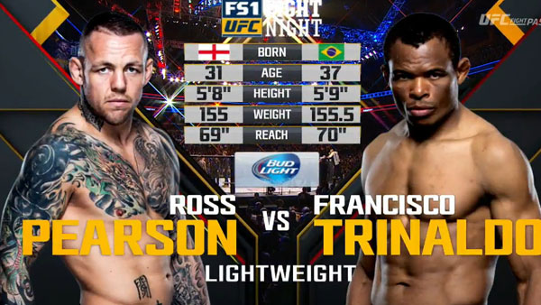 Ross Pearson contre  Francisco Trinaldo 