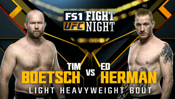 Tim Boetsch contre Ed Herman