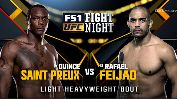 Rafael Cavalcante contre Ovince St. Preux