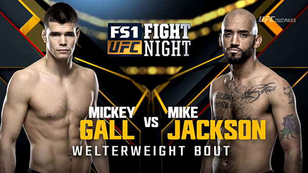 Mickey Gall contre Mike Jackson