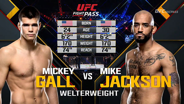 Mickey Gall contre Mike Jackson