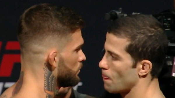 Augusto Mendes contre Cody Garbrandt