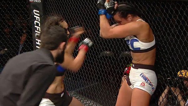 Marion Reneau contre Ashlee Evans-Smith