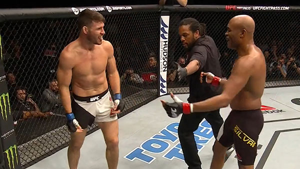 Anderson Silva contre Michael Bisping