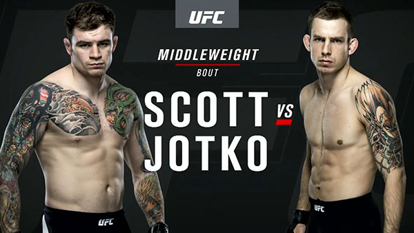 Bradley Scott contre Krzysztof Jotko