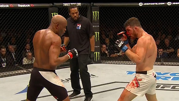 Anderson Silva contre Michael Bisping