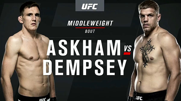 Scott Askham contre Chris Dempsey