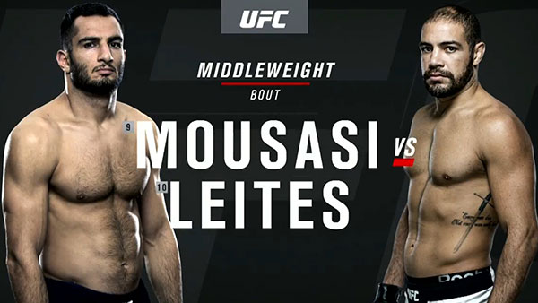 Gerard Mousasi contre Thales Leites