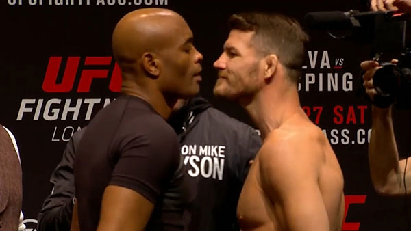 Anderson Silva contre Michael Bisping