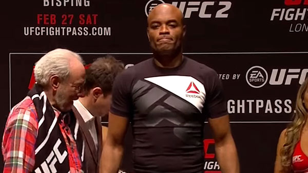 Anderson Silva contre Michael Bisping