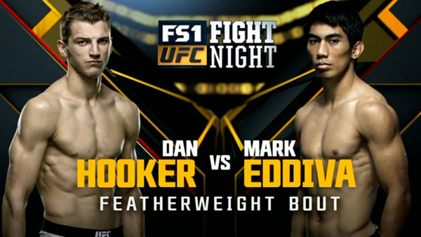 Daniel Hooker contre Mark Eddiva