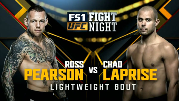 Chad Laprise contre Ross Pearson