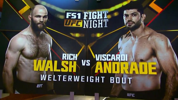 Richard Walsh contre Viscardi Andrade