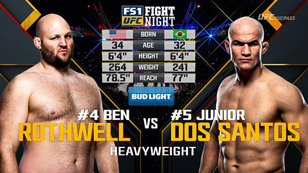 Ben Rothwell contre Junior Dos santos