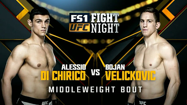 Bojan Velickovic contre Alessio Di Chirico Bojan Velickovic contre Alessio Di Chirico