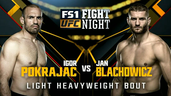 Jan Blachowicz contre Igor Pokrajac