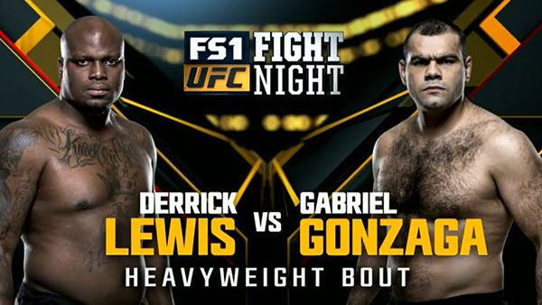 Gabriel Gonzaga contre Derrick Lewis