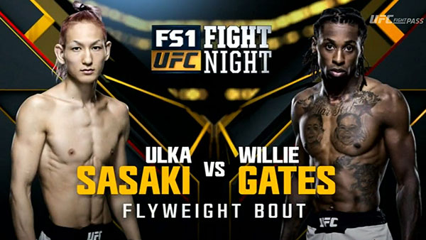 Yuta Sasaki contre Willie Gates