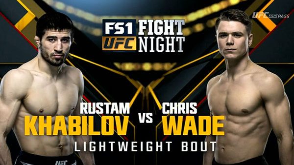 Rustam Khabilov contre Chris Wade
