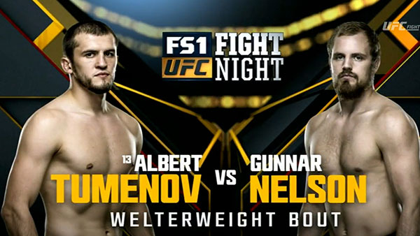 Albert Tumenov contre Gunnar Nelson