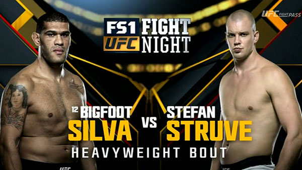 Antonio Silva contre Stefan Struve
