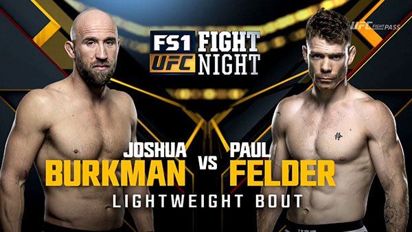 Josh Burkman contre Paul Felder