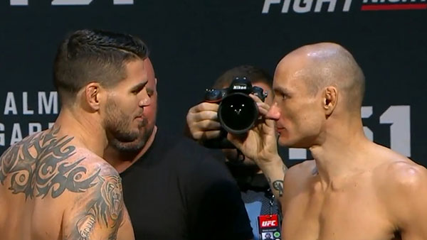 Chris Camozzi contre Vitor Miranda