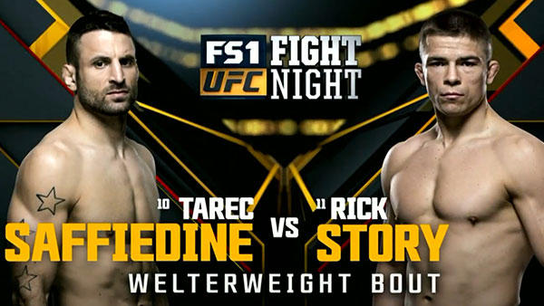 Tarec Saffiedine contre Rick Story