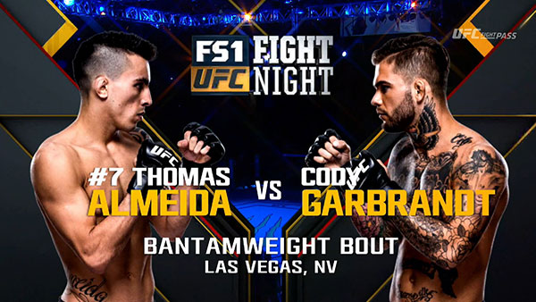 Thomas Almeida contre Cody Garbrandt